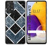 Tumundosmartphone Funda Gel Tpu para Samsung Galaxy A72 diseño Mármol 06 Dibujos