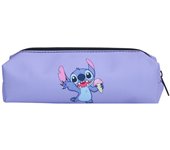 MINISO Stitch Pen Bag Stationery Box Disney Cartoon Large Capacity Pencil Case Cute Anime Pencil Bag  Student Storage Bag
