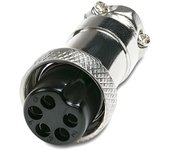Conector Micro hembra de 5 contactos Electro Dh 10.230/5/F 8430552008230