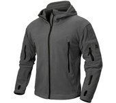 Mens Fleece Jacket Full Zip Tactical Hoodies Winter Coats Windproof Hoodies Warm Hunting Polar Fleece Outdoor Jackets Men