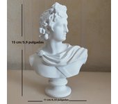 15cm David Statue Head Portraits Mini Gypsum Michelangelo Home Decoration Resin Art Craft Home Decor Sculpture