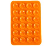 Double Side Silicone Suction Pad For Mobile Phone Fixture Suction Cup Backed 3M Adhesive Silicone Rubber Sucker Pad For Fixing
