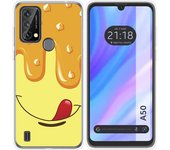 Funda Silicona para Blackview A50 diseño Helado Vainilla Dibujos