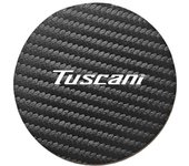 2Pcs Car Coasters PU Leather Water Cup Mats For Hyundai Tuscani Coupe Tiburon 2001 2002 2003 2004 2005 2006 2007 2008 2009