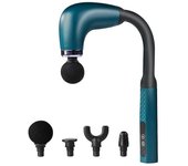 2024 New Smart Curved Hook Fascia Gun Electric Massager Massage Hammer Electric Fascia Gun Home Handheld Hammer Back Artifact