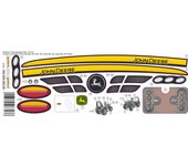 Rolly Toys Pegatina X-Trac Premium John Deere 8400R - Diseño Realista | Calidad Duradera