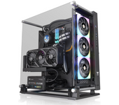 CAJA THERMALTAKE P3 TG PRO ATX 2XUSB 3.2 SIN FUENTE NEGRO