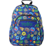 Mochila Escolar Totto España Adaptador a Carro Azul Tello