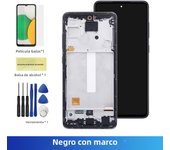 6.5" A52 5G AMOLED Display Screen with Frame for Samsung Galaxy A52 5G A526B Lcd Display Digital Touch Screen Replacement