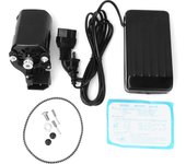 Motor y accesorios para máquina de Coser de 180W Juego de pedales para máquina de Coser Doméstica, piezas CN Plug 220V