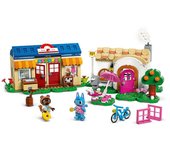 Lego animal crossing mininook y la casa de minina