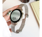 20 22mm Luxury Metal Magnetic Strap For Samsung Galaxy Watch 6 44 40mm 5pro active2 Gear s3 Bracelet For Huawei Watch gt2/3 Belt