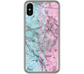 Tumundosmartphone Funda Gel Tpu para Iphone  X / Xs diseño Mármol 08 Dibujos
