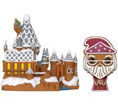 Funko-POP! Town Harry Potter - Gingerbread albus dumbledore and hogwarts