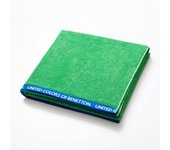 Toalla de playa 160x90cm 450g/m² verde benetton