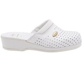 Scholl clog backguard - zuecos blancos de mujer, talla 38