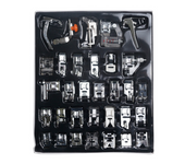 Sewing Machine Presser Foot Kit, Knitting Sewing Machine Accessories for Brother Babylock for Singer for Toyota Etc