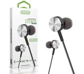 Auriculares sin Microfono - Negro/Plata EP1506