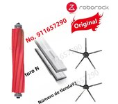 Original Roborock S7 S75 S7Plus Pallet Parts Mop White/Black Side Brush Main Brush/Roll Brush Filter Water Tank Accessorie