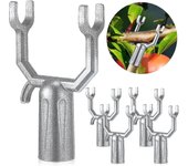 Soporte de Rama de árbol de Metal de 6 UDS, Kit de enderezamiento de árbol de Muleta de Rama de soporte de árbol para Viñedos, guetos [Kk]