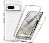 Luxury Clear Full Body Rugged Protective Phone Case for Google Pixel 7 8 9 Pro 8A 7A 9XL Built-in Screen Protector Protect Cover