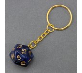 Galaxy D20 Dice Keychain Fashion Keyring Ornament Key Chain Pendant Men Kids Toys Gifts