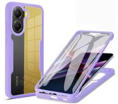 360 Full Body Screen Protector Transparent Case For  Mi POCO X7 X6 Pro X3 NFC Shockproof Phone Cover For POCO F6 F5 Pro C65