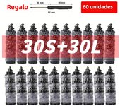 Car Tyre Repair Rubber Nail Set Universal Car Motorcycle Tyre Repair Nails Truck Scooter Bike Tire Puncture Repair Tool 10/100PC