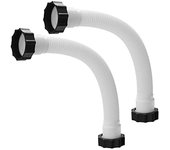 Manguera de la bomba de filtro de Arena DE LA Piscina de 2 piezas 15,8 pulgadas Bomba de piscina HoseSalt Mangueras de bomba de Agua para bombas de filtro Intex Filros de Arena