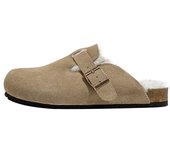 Winter House Slippers Plush Women's Clogs with Orthopedic Insole