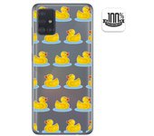 Tumundosmartphone Funda Gel Transparente Samsung Galaxy A51 5G Diseño Pato