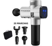 Phoenix A2 Massage Gun Muscle Relaxation Deep Tissue Massager Dynamic Therapy Vibrator Shaping Pain Relief Back Foot Massager