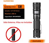 NEW SUPERFIRE MX96-S Tactical 21700 Flashlight Powerful LED USB C Rechargeable Torch with Dual Switch Portable Camping Light