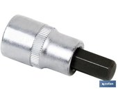 Llave de vaso 1/4 con punta h-7