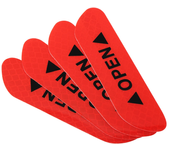 4PCS/set Car Reflective Strips Warning Stickers For Morris Garages MG EV HS ZS MG3 MG5 MG6 MG7 350 550 Gundam Car Door Stickers