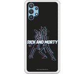 Funda original compatible con Samsung Galaxy A32 - Rick y Morty Glitch