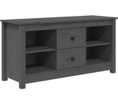 vidaXL Mueble de TV de madera maciza de pino 103x36,5x52 cm, Mueble de Salon, Mueble TV, Mueble TV salon, Mesa de TV, Mueble tele