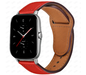 20mm/22mm Leather band For Amazfit GTS/4/2/2e/GTS2 Mini/GTR 3/Pro/47mm/GTR2/2e/stratos 2 Sport Watch Bracelet Amazfit bip strap