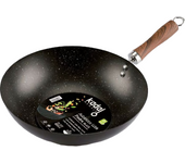 Sartén Wok Piedra Black antiadherente Kadal Menaje para hacer comida china 24 , 30 cm