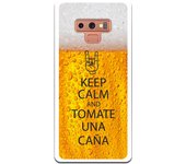 Funda original compatible con Samsung Galaxy Note 9 - Keep calm and tomate una caña