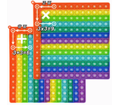 Multiplication Game Practice Pop Up Toys Quick Push Press Multiplication Table Kids Maths Puzzle Press Multiplication Table