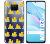 Tumundosmartphone Funda Gel Transparente para Xiaomi Mi 10T Lite diseño Pato Dibujos