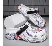 Plus Size 47 Summer Men Sandals Clogs Outdoor Garden Clogs Hole Shoes Male Casual Shoes Water Shoes Comfort Home Soft Slippers