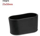 4PCS New Oval Shape Chair Leg Caps Furniture Feet Silicone Pads Non-Slip Covers Floor Protectors Cups Socks Furniture Accessory