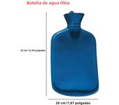 2L Hot Water Bottle Cover Rubber Hot Water Bags Winter Plush Hand & Feet Warmer Explosion-Proof Water Bottle Cover For Hot Water
