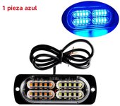 Truck Car Police 20 LED Strobe Warning Lights Side Marker Emergency Signal Lamp 12V 24V Flashing Light Amber White Red Blue