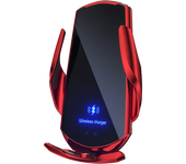 Car Wireless Charger Stand Magnetic Car Phone Holder Mount For iPhone Xiaomi Samsung Auto Clamping 15W Fast Charging Station