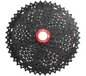 SUNRACE | Cassette MX8 11v  Negro  - Sunrace MX8 de 11 velocidades con un desarrollo de 11-40, 11-42, 11-46 y 11-50 dientes