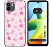 Funda Silicona para Xiaomi Redmi A1 diseño Flores Dibujos