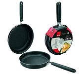 IBILI - Sartén tortilla patatas indubasic 26 cms aluminio, antiadherente apto para inducción vitro eléctrica y gas sin PFOA BL5238